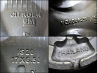 wheels discs tyres CITROEN C3 AIRCROSS R17 20R