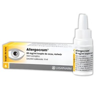 Allergocrom 20 mg/ ml, krople do oczu, 10 ml, alergiczne zapalenie spojówek