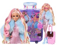 LALKA BARBIE EXTRA FLY zestaw wakacyjny ZIMOWY