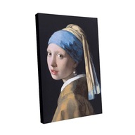 Obraz Jan Vermeer Dievča s perlou perla 30x40