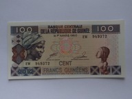 [B3287] Gwinea 100 franków 2012 r. UNC