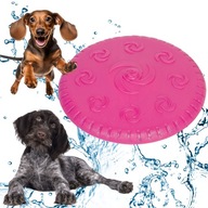Hračka pre psa FRISBEE MIERNE plávajúce DISK do vody MALÝ ideálny aport