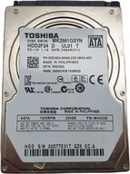 Dysk twardy Toshiba HDD2F24 250GB SATA II 2,5" OK