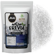 Erevia Crystal KETO SLADIDLO Erytritol so stéviou 500g namiesto bieleho cukru