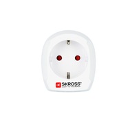 Cestovný adaptér Skross 1.500230-E biely
