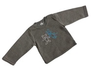 Bluza polarowa sweterek haftowana 18-24 92