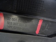 grid of a bumper left front SKODA OCTAVIA III 3 RS 5E0807681B