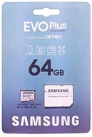 KARTA PAMIĘCI SAMSUNG EVO+ 64GB micro SD 100MB/s