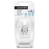 Smoczki silikonowe do butelki SUAVINEX Szybki przepływ L 4+ kaszka