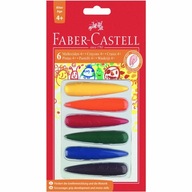 Kredki świecowe 4 + 6-kol., Faber-Castell