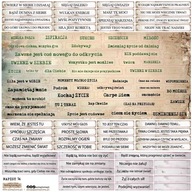 PAPÍR MATRICÁK 24x24 ScrapLove - Felirat 14