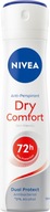 NIVEA DRY COMFORT ANTYPERSPIRANT DAMSKI W SPRAY'U 150 ML