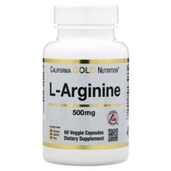 California Gold Nutrition L-Arginín 500 mg