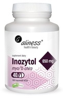 Inozitol Myo/D-chiro 650 mg 100 kaps. ALINESS