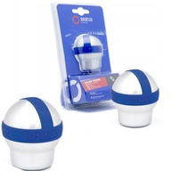 Váltógomb, ezüst/kék SPARCO