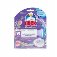 Duck WC krążek żel+urządzenie Lavender 6szt