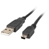 KABEL USB MINI - USB-A 2.0 1.8M CANON 5PIN LANBERG