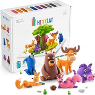 Hey Clay Masa Plastyczna Zwierzęta Leśne Tm Toys HCL15022