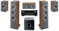 FOCAL THEVA N3 + N1 + CENTER + CUB EVO + DENON AVR-X2800H ŚWIETNE KINO 5.1