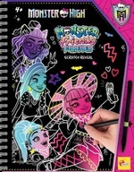 Monster High Sketchbook Monster Scratch Odhaľ navždy priateľov
