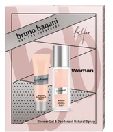 BRUNO BANANI ZESTAW WOMAN ŻEL 50ml+DNS 75ml