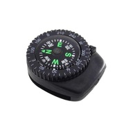 Mini Watch Band Button Compass Bracelet Camping Hi