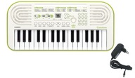 CASIO SA-50 MINI KEYBOARD DLA DZIECKA + ZASILACZ