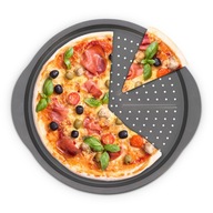Plech na pečenie pizze kovový 33 cm H1