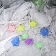Guľôčka na pranie - aviváž a sušiaca tkanina 2ks - mix farieb