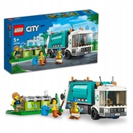 LEGO City Samochód Ciężarowy Śmieciarka 3 figurki 60386