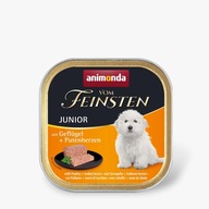 Karma Dla Psa Animonda Vom Feinsten Junior 150g Drób/serca Indyk