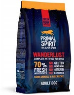 PRIMAL SPIRIT Sucha MIĘKKA karma dla psa WANDERLUST 70% Kurczak Ryby 1 kg