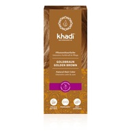 Khadi Natural Hair Colour henna na vlasy Zlatý bronz 100g