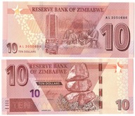 Zimbabwe 10 DOLLARS P-103 2020 UNC