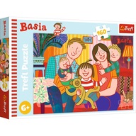 Puzzle 160 dla 6 latka Poznaj Basię 160 edukacyjne