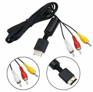 KABEL AV 3x CHINCH DO KONSOLI SONY PS2 PS3 PSX