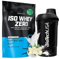 Bielkovinový izolát BioTech Iso Whey Vanilka 500g Shaker