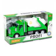 WADER POLESIE AUTO ciężarowe KONTENER 34x12x19 zielona ŚMIECIARKA zabawka