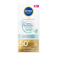 NIVEA SUN Derma Skin Clear fluid na tvár SPF50+ 40 ml
