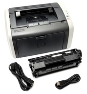 HP LaserJet 1015 (30-50K), pełen toner 100%, kable