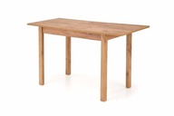 GINO rozkladací stôl, dub craft, pre 4/6 osoby, tradičný, obdĺžnikový