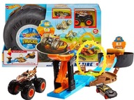 HOT WHEELS MONSTER TRUCK KASKADERSKA ARENA 2 autka