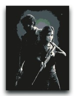 The Last of Us - OBRAZ 40x30 gra retro plakat 1 2