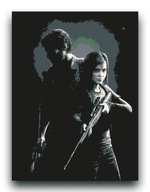 The Last of Us - OBRAZ 80x60 gra retro plakat 1 2