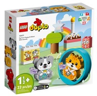 LEGO DUPLO 10977 Mój pierwszy szczeniak i kotek z odgłosami