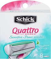 Schick Wilkinson Quattro Sensitive hypoall 8szt bp