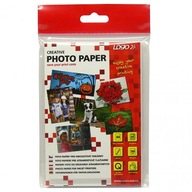 PAPIER FOTOGRAFICZNY LOGO 10x15cm A6 260g 20ark POŁYSK GLOSSY DO ZDJĘĆ !