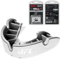 БОКСЕРСЬКИЙ ПРОТЕКТОР ЩЕЛЕПИ UFC OPRO SILVER + КОРОБКА