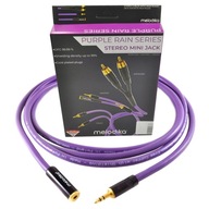 MELODIKA MDPMJ200 PURPLE RAIN KABEL PRZEDŁUŻACZ MINI JACK 3.5mm STEREO 20m