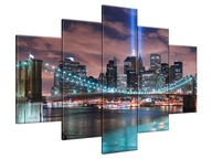Obraz drukowany 150x105cm Panorama Manhattanu na p